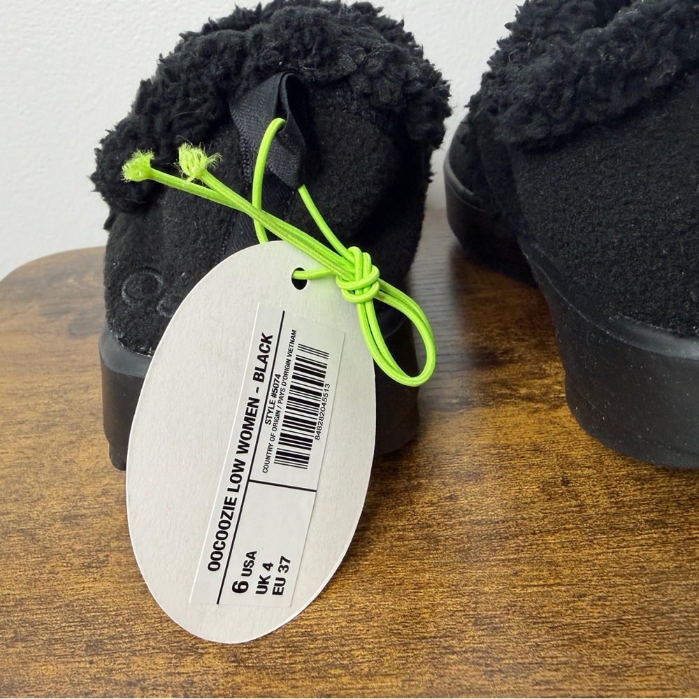 NWT OOFOS OOcoozie Mule Black Size 6 - Picture 4 of 4